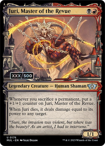 Image for Juri, Master of the Revue (Serial Numbered) (176) [March of the Machine: Multiverse Legends]