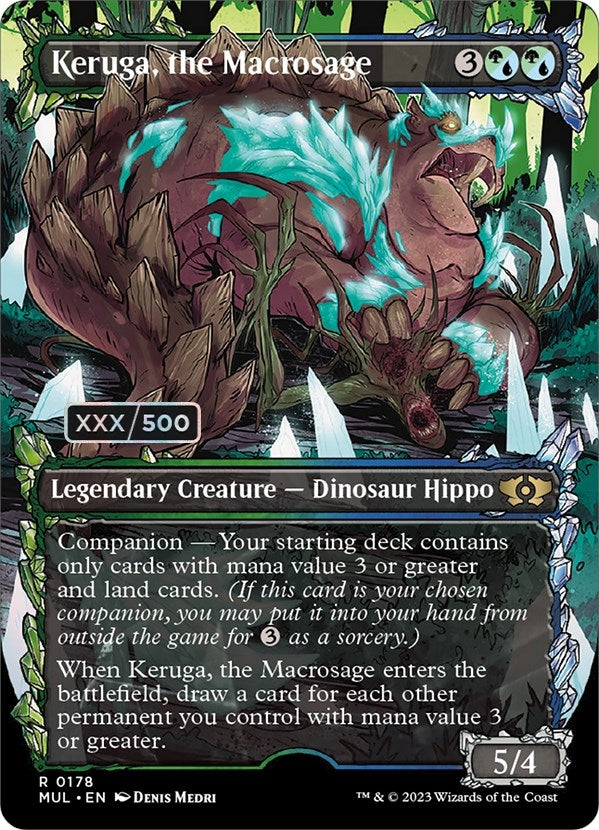 Image for Keruga, the Macrosage (Serial Numbered) (178) [March of the Machine: Multiverse Legends]