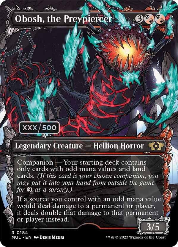 Image for Obosh, the Preypiercer (Serial Numbered) (184) [March of the Machine: Multiverse Legends]