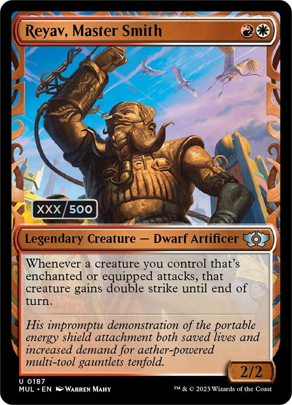 Image for Reyav, Master Smith (Serial Numbered) (187) [March of the Machine: Multiverse Legends]