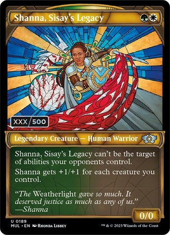Image for Shanna, Sisay's Legacy (Serial Numbered) (189) [March of the Machine: Multiverse Legends]