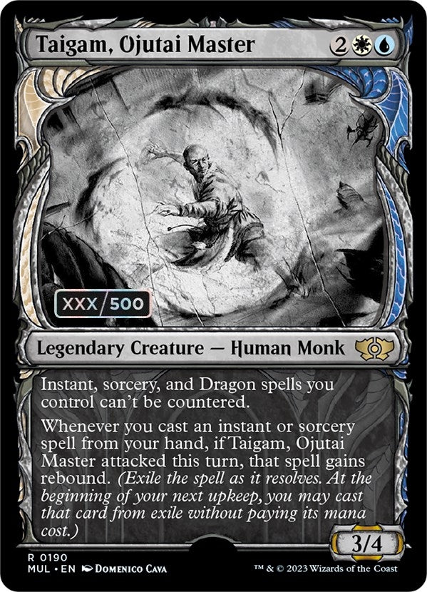Image for Taigam, Ojutai Master (Serial Numbered) (190) [March of the Machine: Multiverse Legends]