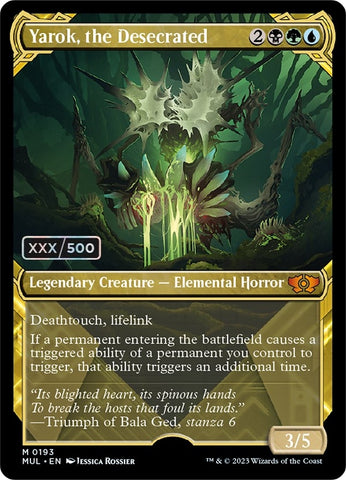 Image for Yarok, the Desecrated (Serial Numbered) (193) [March of the Machine: Multiverse Legends]