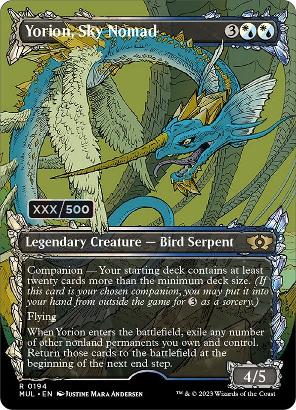 Image for Yorion, Sky Nomad (Serial Numbered) (194) [March of the Machine: Multiverse Legends]
