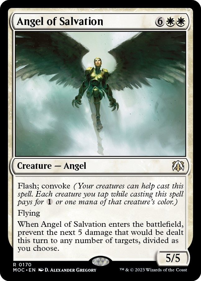 Image for Angel of Salvation (170) [Commander: March of the Machine]
