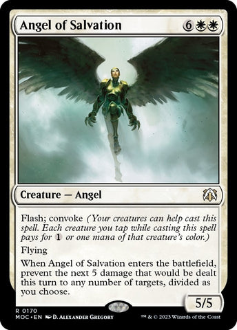 Image for Angel of Salvation (170) [Commander: March of the Machine]
