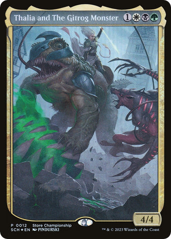 Image for Thalia and The Gitrog Monster (12) [Game Day & Store Championship Promos]