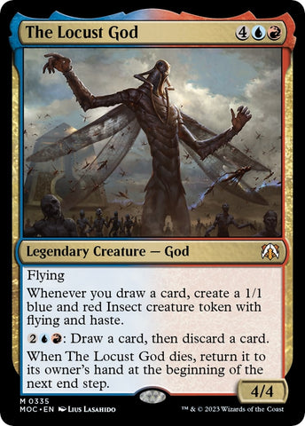 Image for The Locust God (335) [Commander: March of the Machine]