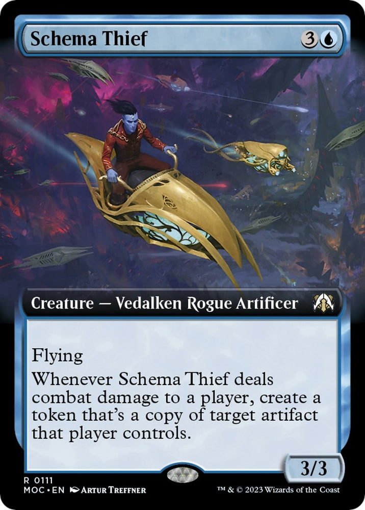 Image for Schema Thief (Extended Art) (111) [Commander: March of the Machine]