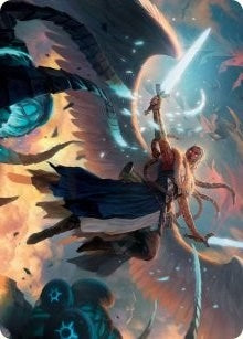 Boon-Bringer Valkyrie Art Card (2) [Art Series: March of the Machine]