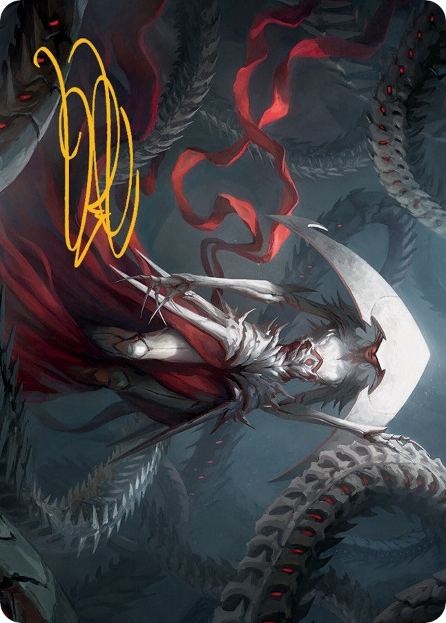 Image for Elesh Norn Art Card (Gold-Stamped Signature) (4) [Art Series: March of the Machine]