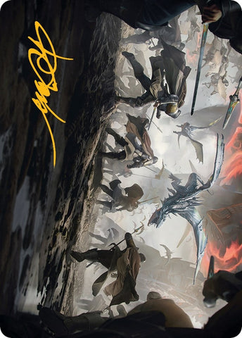 Image for Invasion of Dominaria Art Card (Gold-Stamped Signature) (6) [Art Series: March of the Machine]