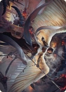 Image for Serra Faithkeeper Art Card (7) [Art Series: March of the Machine]