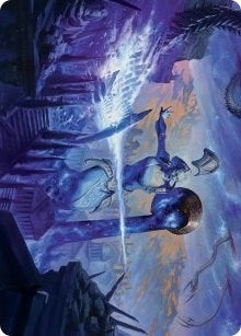 Image for Ephara, Ever-Sheltering Art Card (8) [Art Series: March of the Machine]