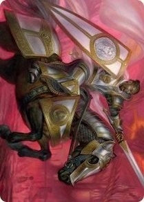 Image for Sigiled Sentinel Art Card (9) [Art Series: March of the Machine]