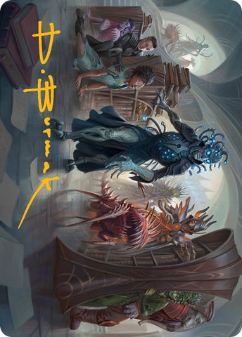 Image for Invasion of Arcavios Art Card (Gold-Stamped Signature) (11) [Art Series: March of the Machine]