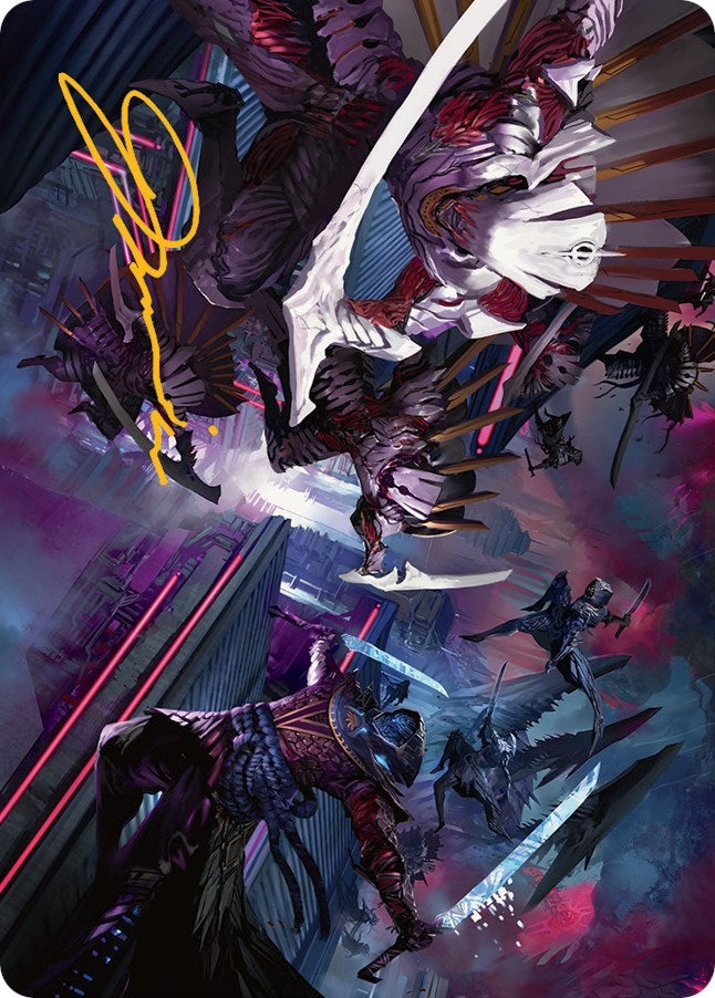 Image for Invasion of Kamigawa Art Card (Gold-Stamped Signature) (12) [Art Series: March of the Machine]