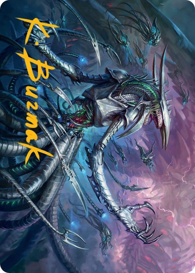 Image for Jin-Gitaxias Art Card (Gold-Stamped Signature) (13) [Art Series: March of the Machine]