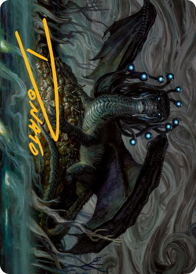 Image for Oculus Whelp Art Card (Gold-Stamped Signature) (15) [Art Series: March of the Machine]