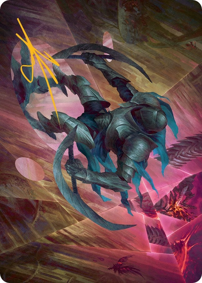 Image for Xerex Strobe-Knight Art Card(Gold-Stamped Signature) (20) [Art Series: March of the Machine]