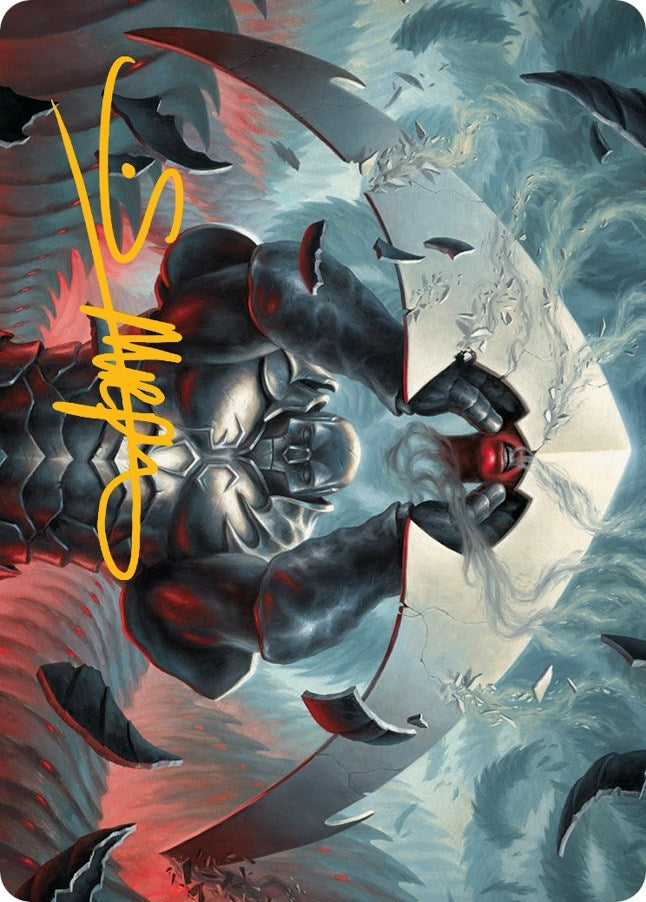 Image for Mirrodin Avenged Art Card (Gold-Stamped Signature) (26) [Art Series: March of the Machine]