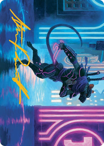Image for Nezumi Informant Art Card (Gold-Stamped Signature) (27) [Art Series: March of the Machine]