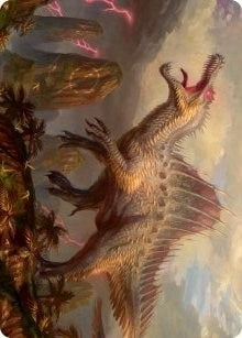 Image for Etali, Primal Conqueror Art Card (31) [Art Series: March of the Machine]