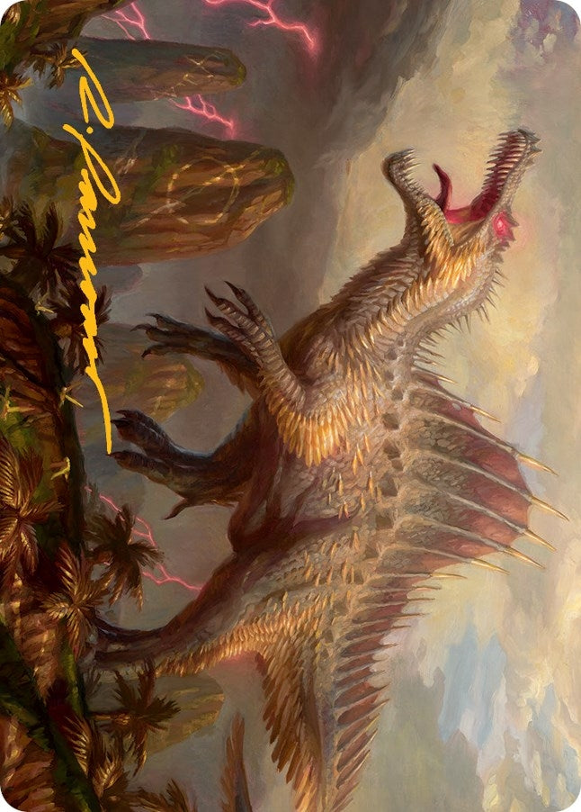 Image for Etali, Primal Conqueror Art Card (Gold-Stamped Signature) (31) [Art Series: March of the Machine]