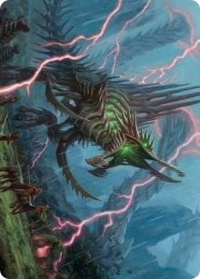 Image for Etali, Primal Sickness Art Card (32) [Art Series: March of the Machine]