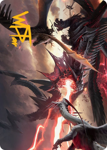 Image for Invasion of Tarkir Art Card (Gold-Stamped Signature) (34) [Art Series: March of the Machine]