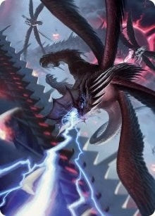 Image for Defiant Thundermaw Art Card (35) [Art Series: March of the Machine]
