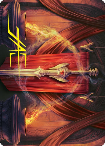 Image for Ramosian Greatsword Art Card (Gold-Stamped Signature) (37) [Art Series: March of the Machine]