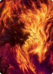 Image for Stoke the Flames Art Card (38) [Art Series: March of the Machine]