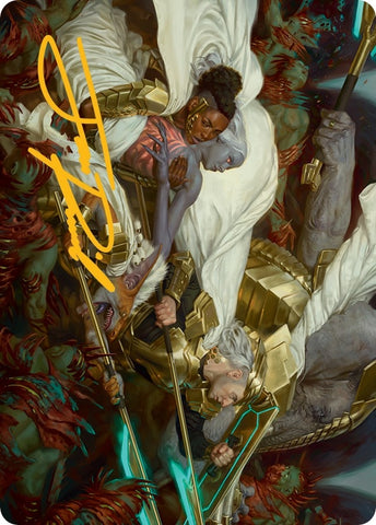 Image for Storm the Seedcore (Gold-Stamped Signature) (41) [Art Series: March of the Machine]