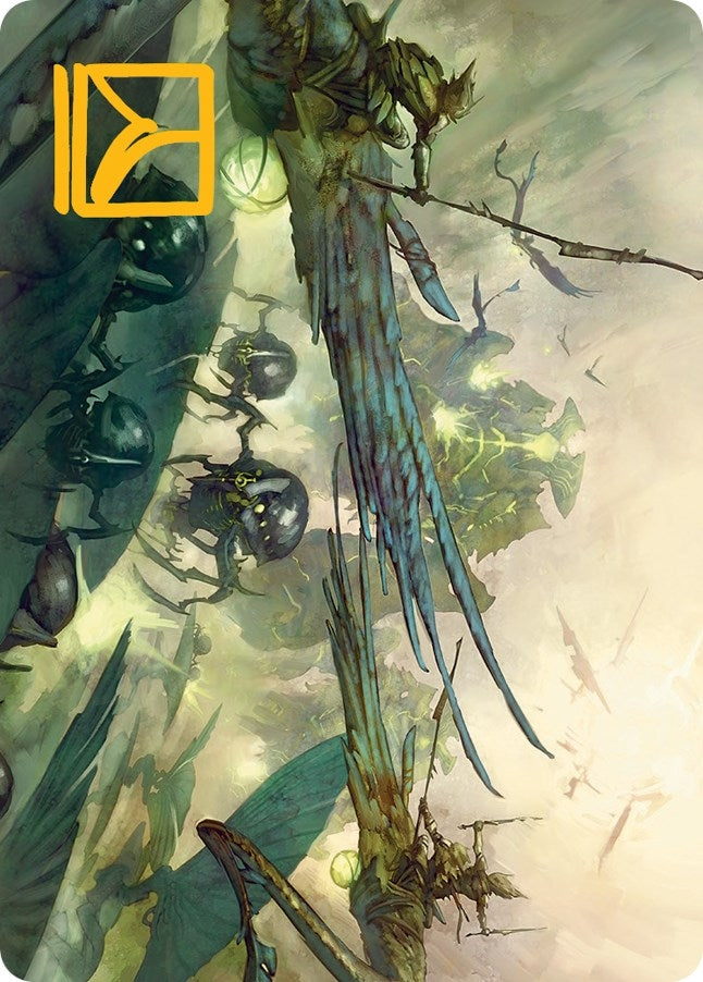 Image for Invasion of Pyrulea Art Card (Gold-Stamped Signature) (47) [Art Series: March of the Machine]