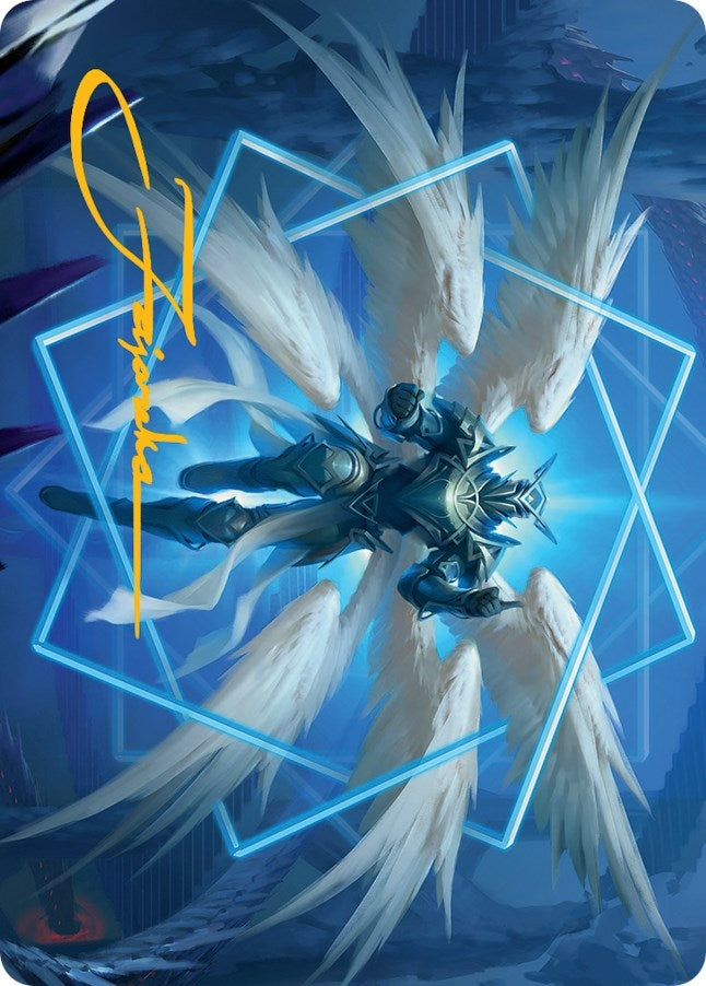 Image for Vertex Paladin Art Card (Gold-Stamped Signature) (48) [Art Series: March of the Machine]