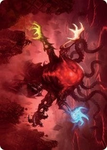 Image for Omnath, Locus of All Art Card (51/81) (51) [Art Series: March of the Machine]