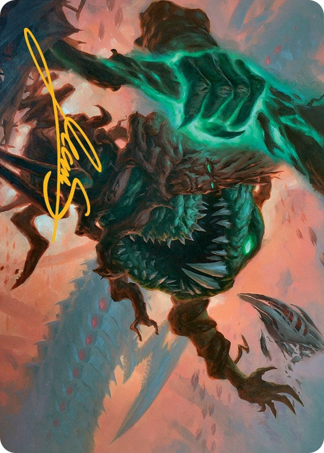 Image for Yargle and Multani Art Card (Gold-Stamped Signature) (53) [Art Series: March of the Machine]
