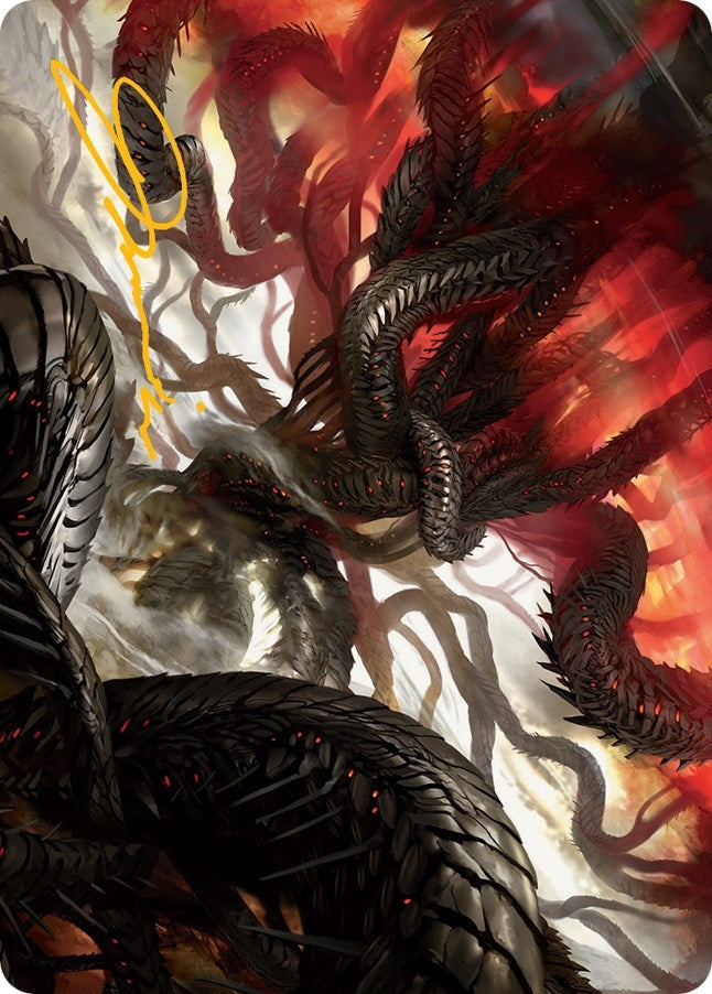 Image for Realmbreaker, the Invasion Tree Art Card (Gold-Stamped Signature) (54) [Art Series: March of the Machine]