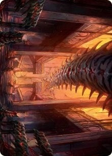 Bloodfell Caves Art Card (55) [Art Series: March of the Machine]