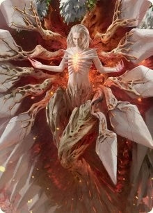 Image for Wrenn and Realmbreaker Art Card (56) [Art Series: March of the Machine]