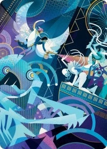 Image for Errant and Giada Art Card (59) [Art Series: March of the Machine]