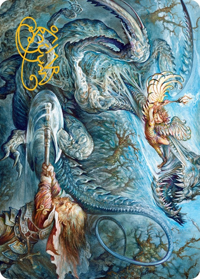 Image for Rankle and Torbran Art Card (Gold-Stamped Signature) (64) [Art Series: March of the Machine]