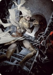 Image for Thalia, Guardian of Thraben Art Card (67) [Art Series: March of the Machine]