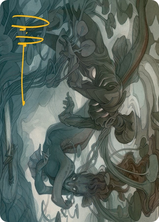 Image for Emry, Lurker of the Loch Art Card (Gold-Stamped Signature) (69) [Art Series: March of the Machine]