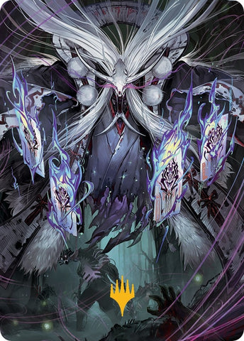 Image for Horobi, Death's Wail Art Card (Gold-Stamped Signature) (70) [Art Series: March of the Machine]