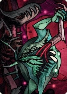 Image for Yargle, Glutton of Urborg Art Card (72) [Art Series: March of the Machine]