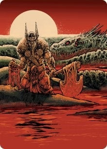 Image for Fynn, the Fangbearer Art Card (76) [Art Series: March of the Machine]