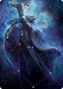 Image for Atris, Oracle of Half-Truths Art Card (78) [Art Series: March of the Machine]