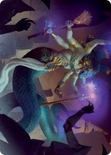 Image for Imoti, Celebrant of Bounty Art Card (79) [Art Series: March of the Machine]